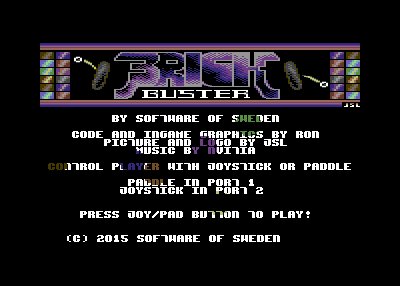 Brick Buster! (C64)
