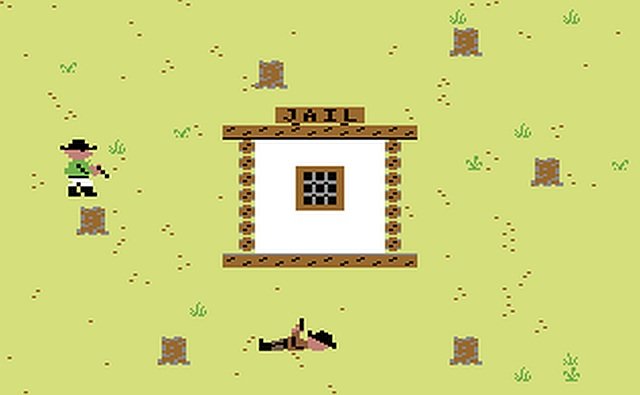 Cowboy Duel Junior (C64)