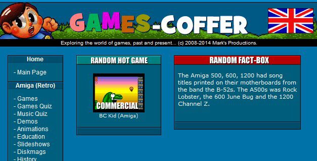 Teli van a Games-coffer