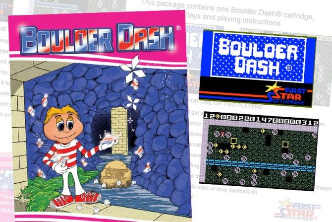 Boulder Dash, most éppen Intellivisionra