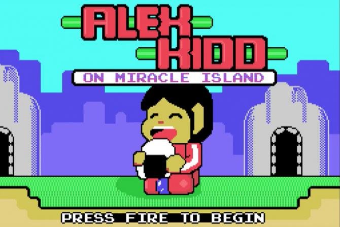 Alex Kidd on Miracle Island átdolgozás