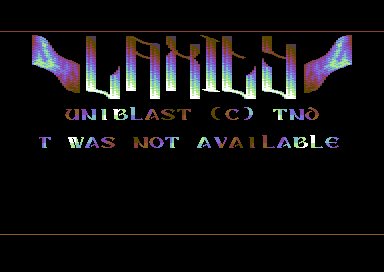 Uniblast (C64)