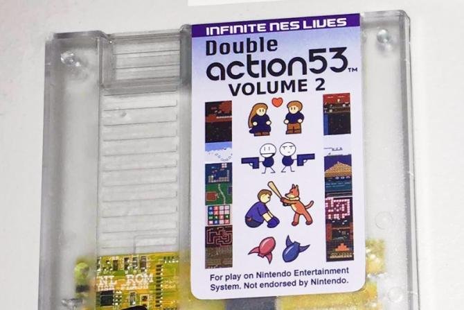 16 in 1 Nintendo NES cartridge