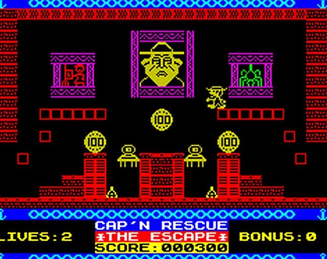 Cap’n Rescue 2 : The escape (ZX)