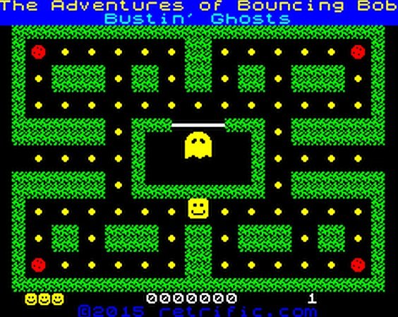 The Adventures of Bouncing Bob : Bustin’ Ghosts (ZX)