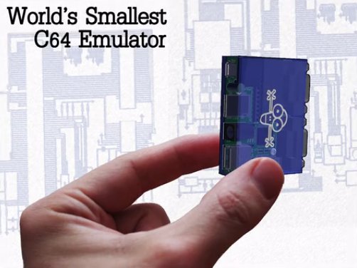 A világ legkisebb C64 Emulátora