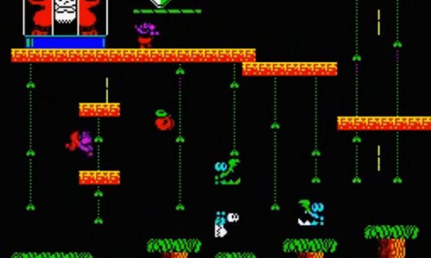Donkey Kong Jr kopogtat Spectrumra