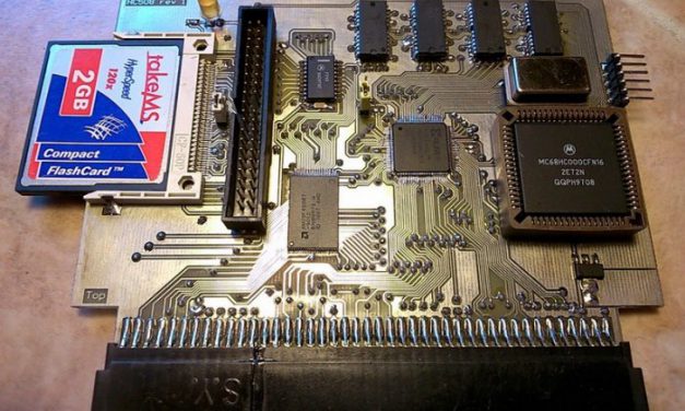 HC508 Amiga 500, a kártya