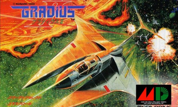 Gradius II a tervezőasztalon