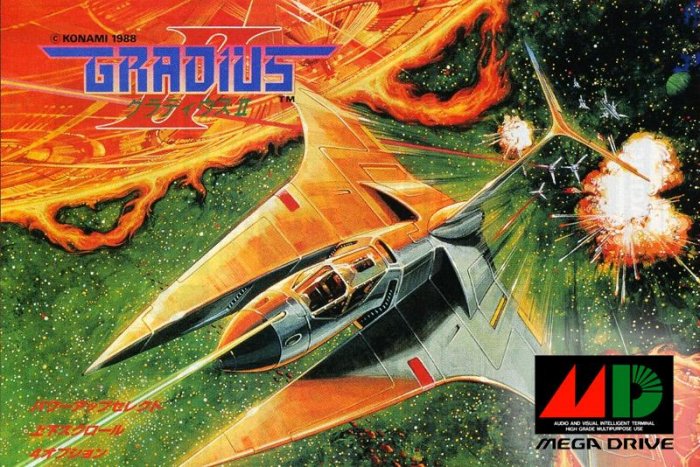 Gradius II a tervezőasztalon