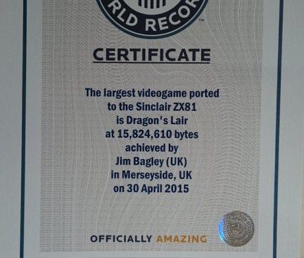 Dragon’s Lair világrekord