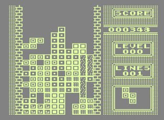 Gameboy Tetris, ezúttal C64-re