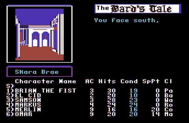 The Bard’s Tale C64 felturbózva