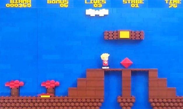 Giana Sisters LEGO-ból