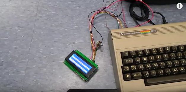 Karakter LCD és a C64