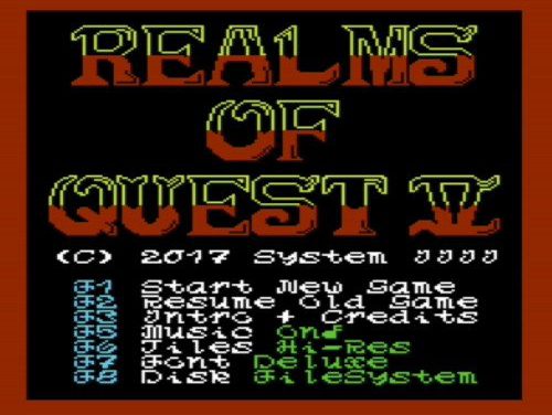Realms of Quest V bejelentés VIC20-ra