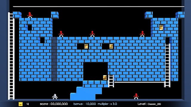 Lode Runner Legacy, létrák átdolgozva