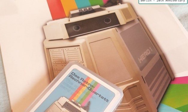 Autóskártya retro számítógép módra